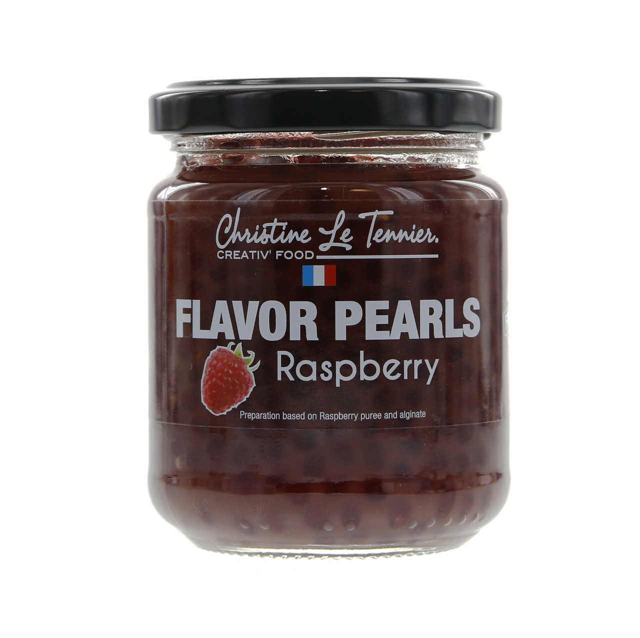 Christine Le Tennier Flavor Pearls - Raspberry - Modernist Pantry, LLC