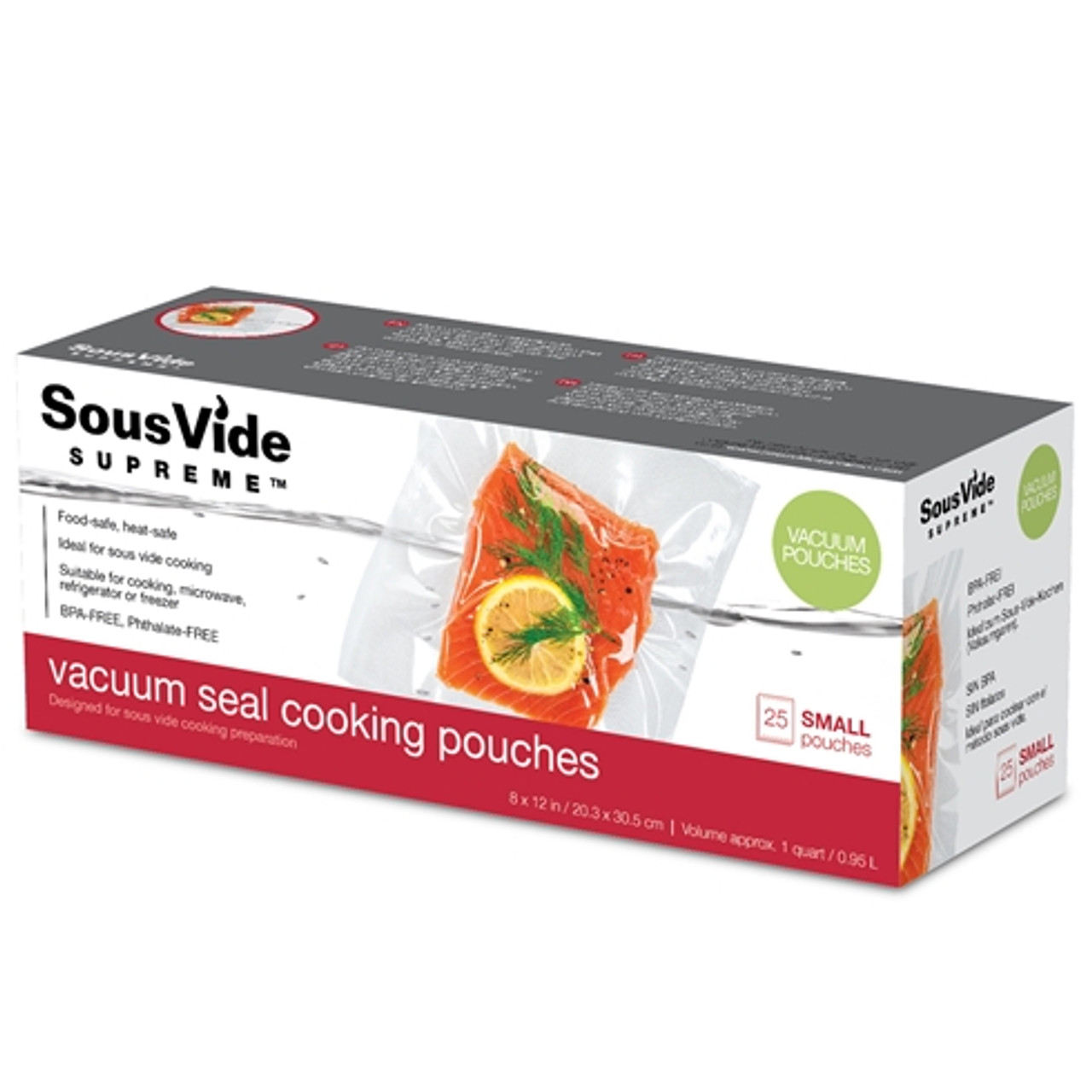 Beschrijven Outlook theater Sous Vide Supreme Vacuum Seal Bags/Pouches - Modernist Pantry, LLC