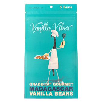 Vanilla Vibes Grade A Madagascar Vanilla Beans