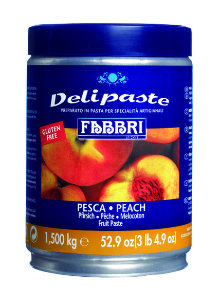 Fabbri Delipaste - Peach 1.5kg