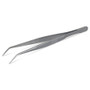 6" Stainless Steel Chef Precision Curved Plating Tongs