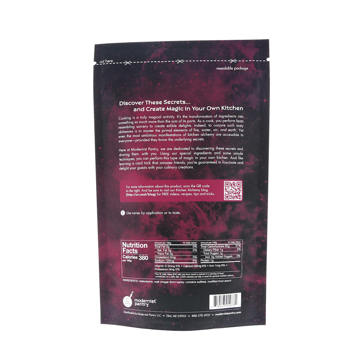 Malt Vinegar Powder Modernist Pantry, LLC