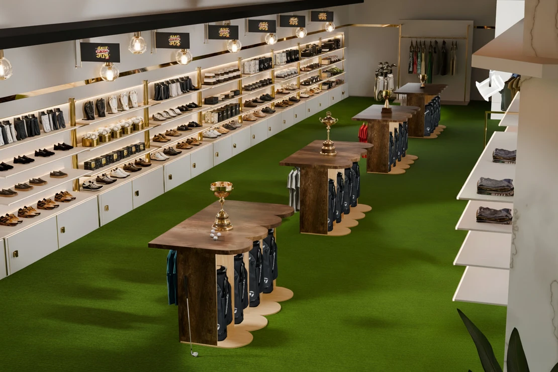 How to Furnish Golf Stores and Golf Simulator Bays for Efficiency and Profit