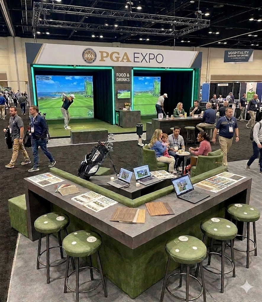 Inside the PGA Expo: The Rise of All-in-One, 365-Day Golf Simulator Lounges