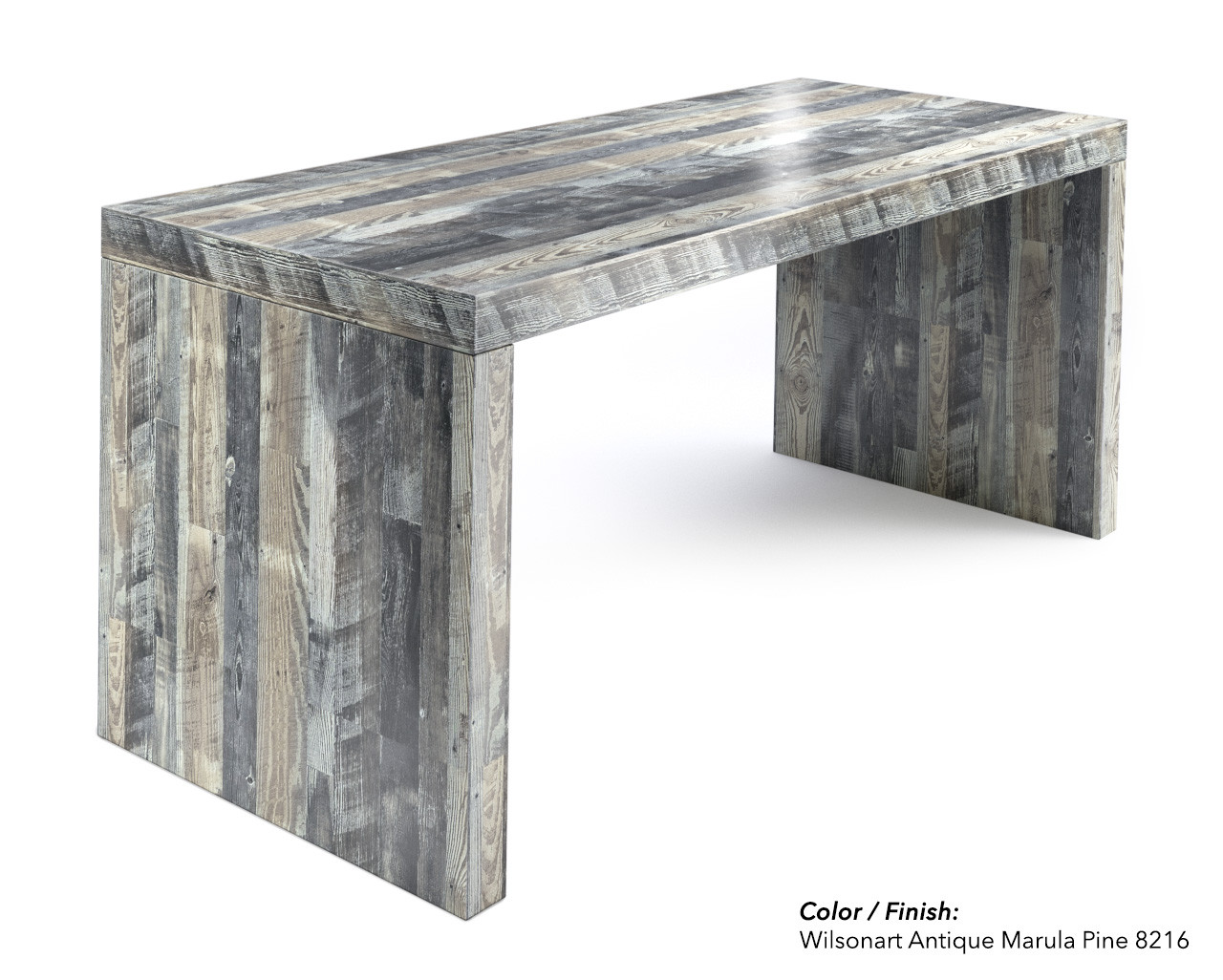 8' Communal Bar Table - Handcrafted - Available in Many Finishes