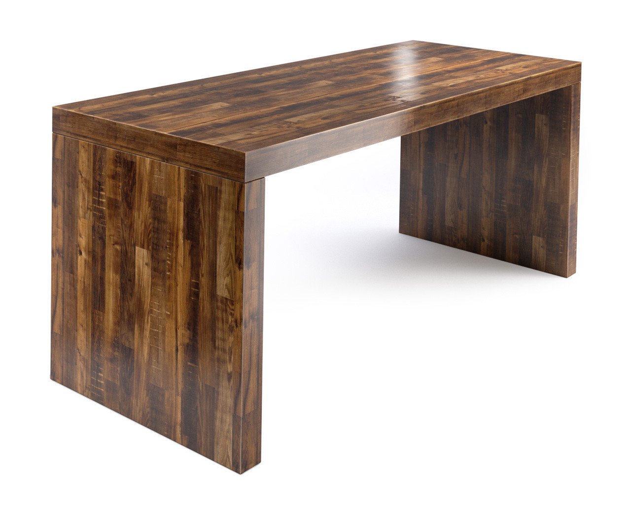 8' Communal Bar Table - Handcrafted - Available in Many Finishes