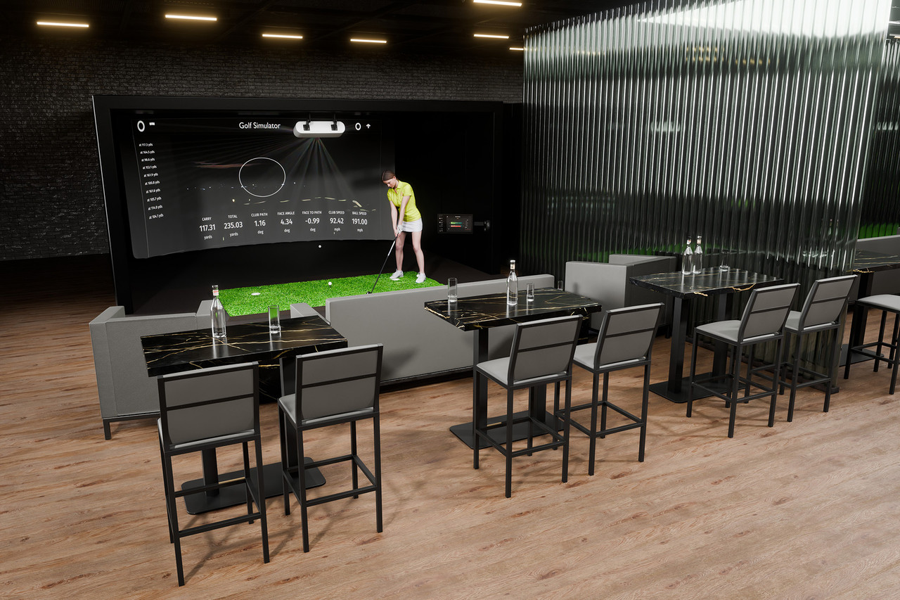 Modern Golf Furniture Package - Capri Sofas and Chairs - Tables