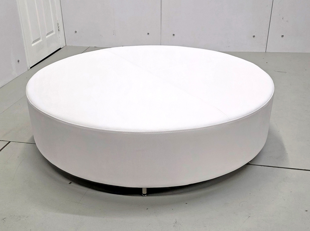Extra Large Round 60" Ottoman (Handcrafted in NJ)