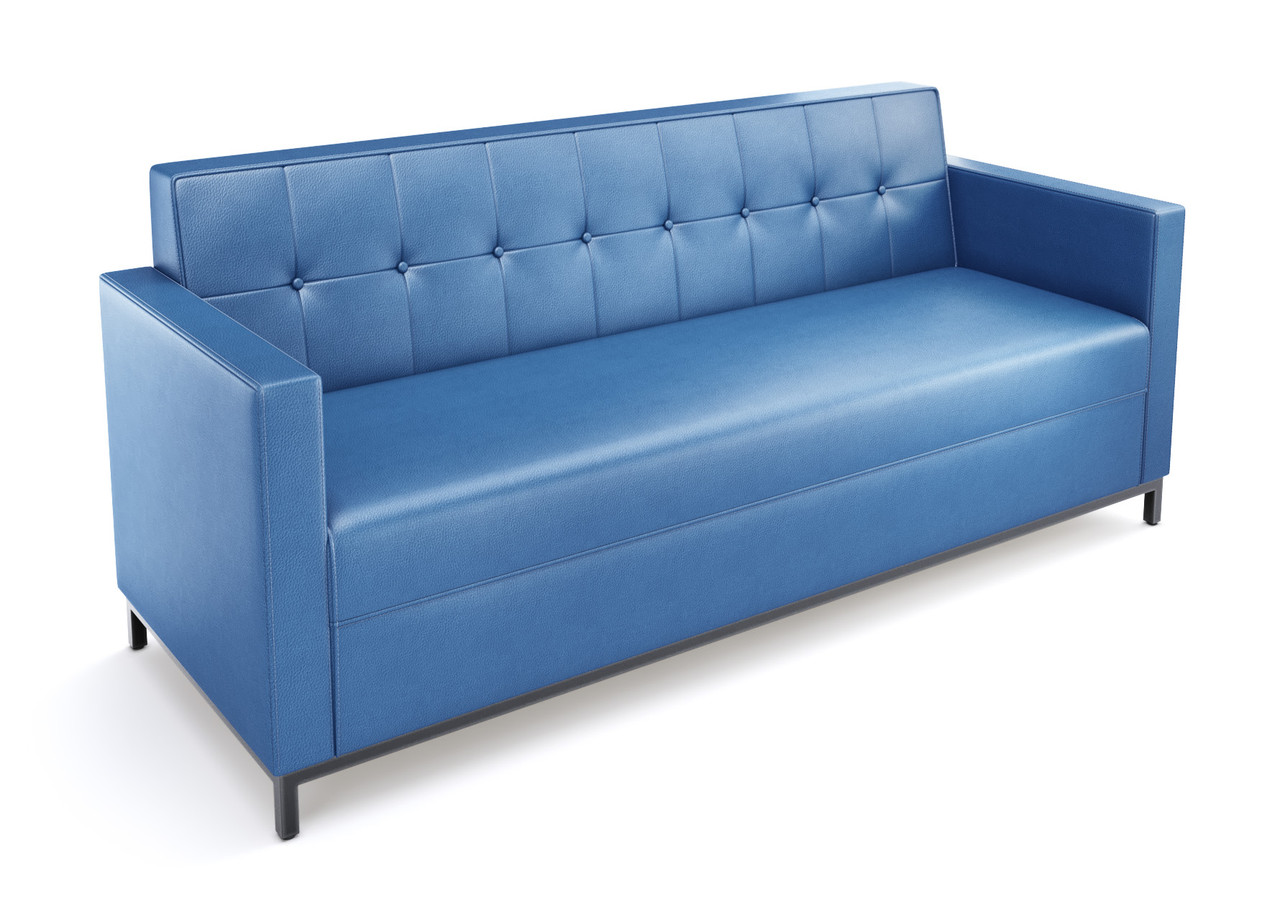 Modern Button Tufted Sofa (2 Sizes Available - Made in USA) Modern Button Tufted Sofa (2 Sizes Available - Made in USA)
