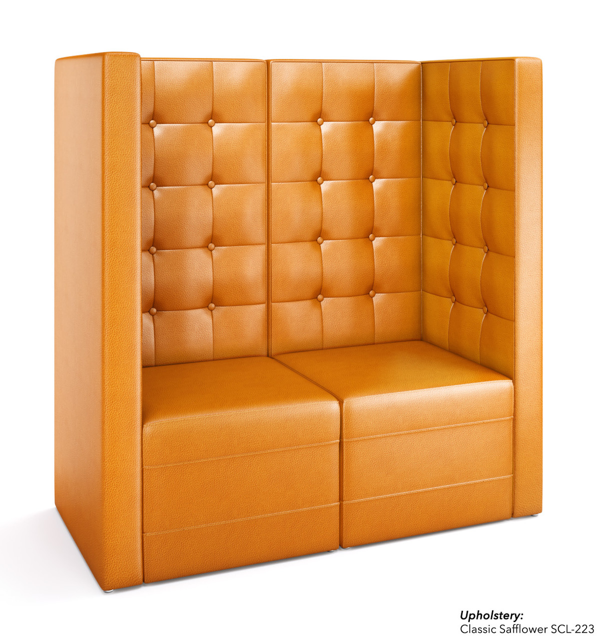 Quick Ship - 9050Z Modular Love Seat with Arms