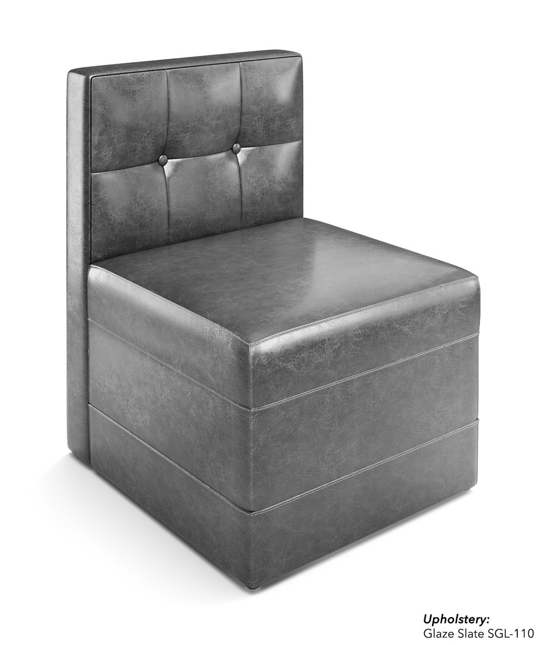 Quick Ship - 9049 Armless Chair - ModernLineFurniture®