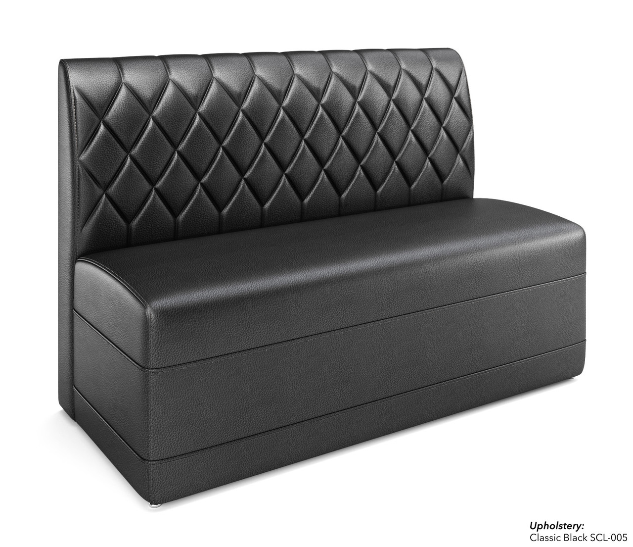Buy FR Restaurant Booths Series Diamond Tufted Single Back Upholstered Booth  Online - Booths & Benches - Restaurant Furniture - Commercial Seating -  FurnitureRoots Product