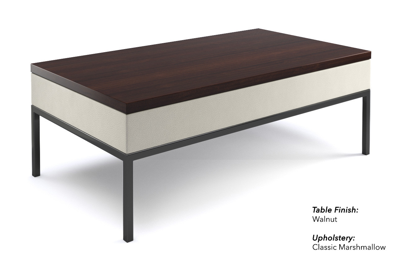 Modern Occasional Side Table - Fully Welded Dark Gunmetal Steel Frame - Made in USA Modern Occasional Side Table - Fully Welded Dark Gunmetal Steel Frame - Made in USA