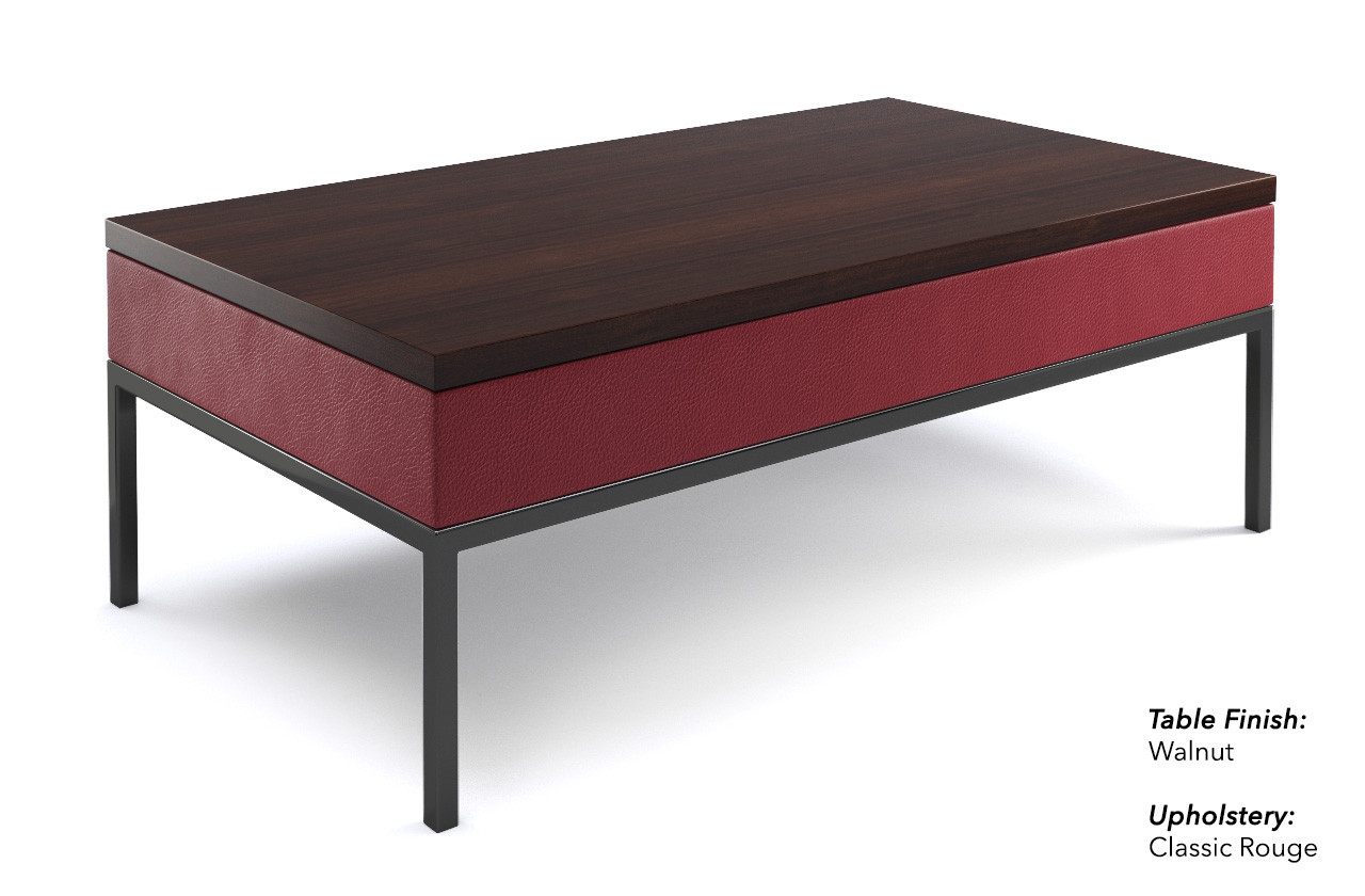 Modern Occasional Side Table - Fully Welded Dark Gunmetal Steel Frame - Made in USA Modern Occasional Side Table - Fully Welded Dark Gunmetal Steel Frame - Made in USA