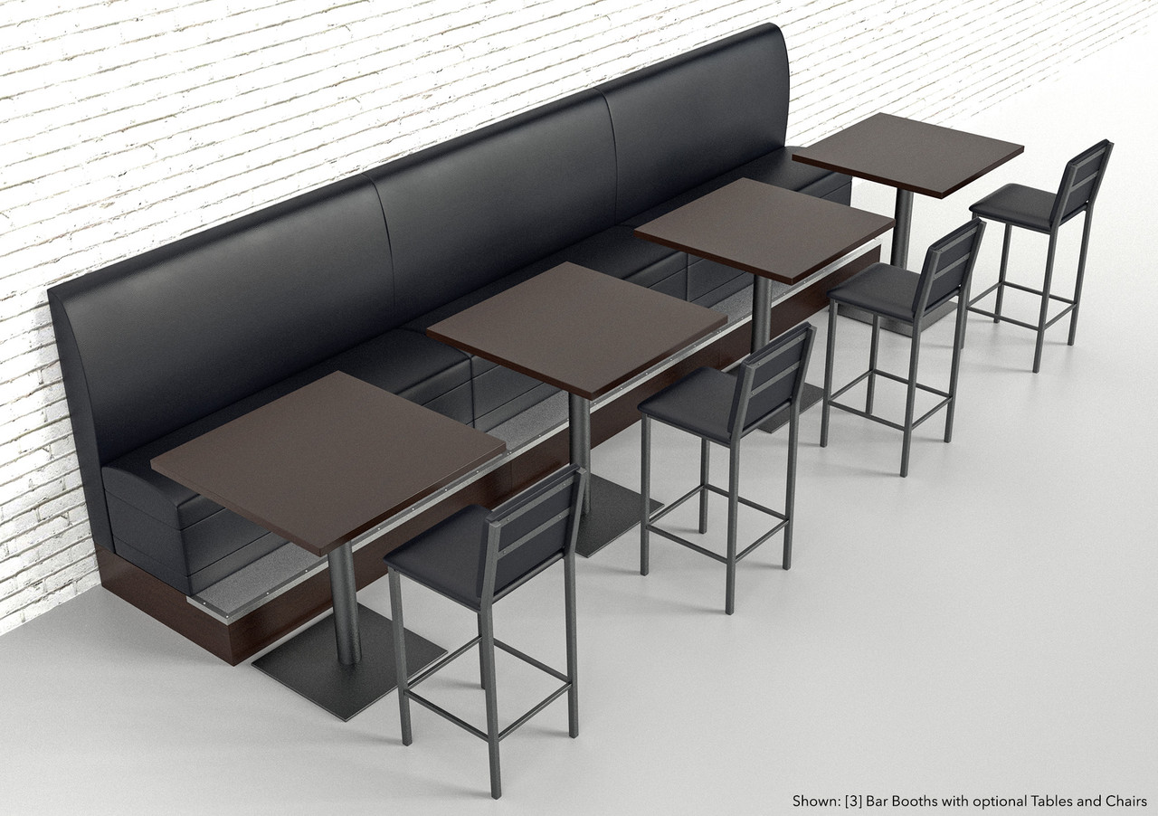 BPS-900 Booth para bar, booth para restaurante, booths para decorar  restaurant, muebles para bar