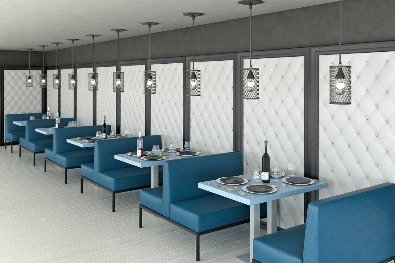 Restaurant Furniture Seating; Commercial Booths, Custom Banquettes