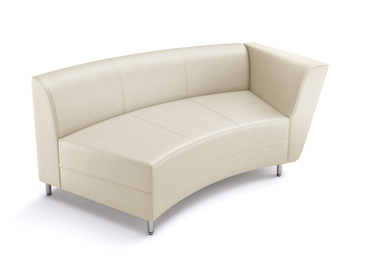 8005 Right-Sided Curved Chaise