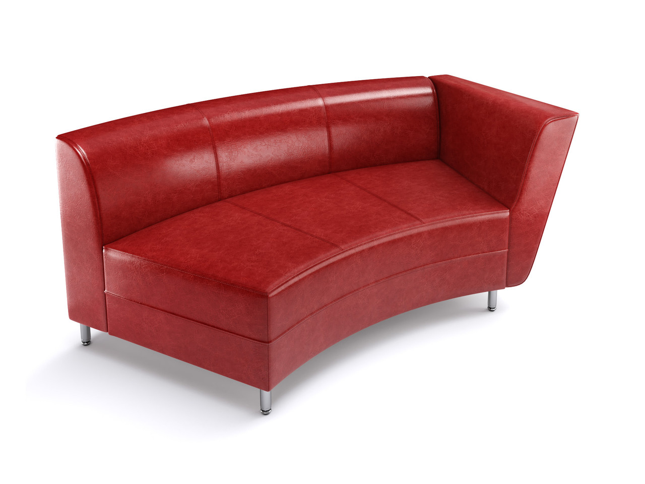 8005 Right-Sided Curved Chaise