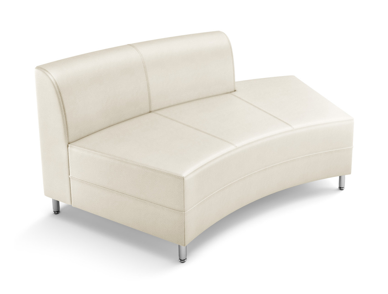 8005 Open Back Curved Chaise