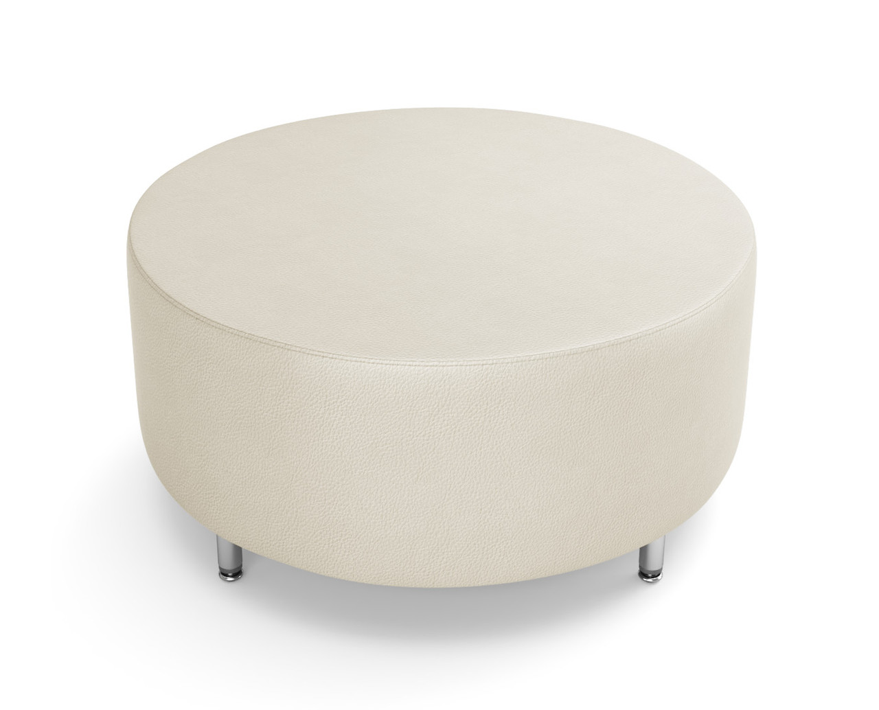 8005 - Large 36" Round Contemporary Ottoman