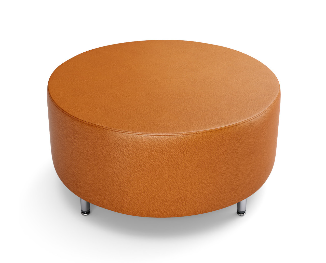 8005 - Large 36" Round Contemporary Ottoman
