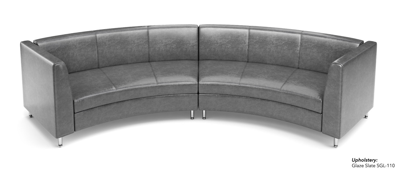 8005 Long Curved Sofa