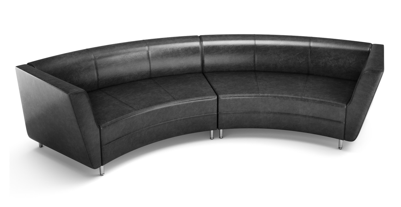 8005 Long Curved Sofa
