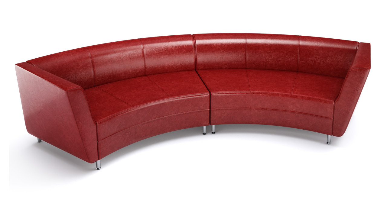 8005 Long Curved Sofa