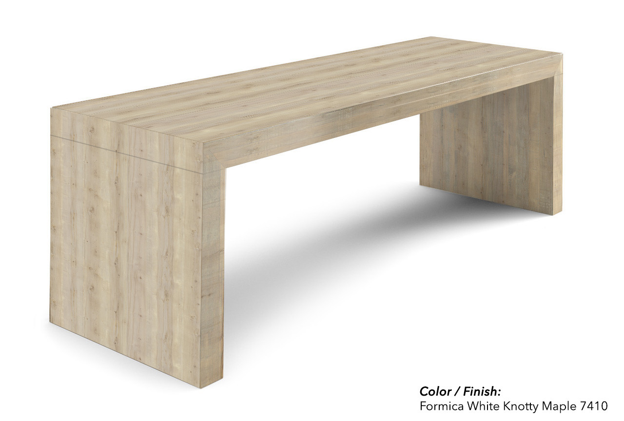 8' Communal Restaurant Table Handcrafted Available in Many Finishes
