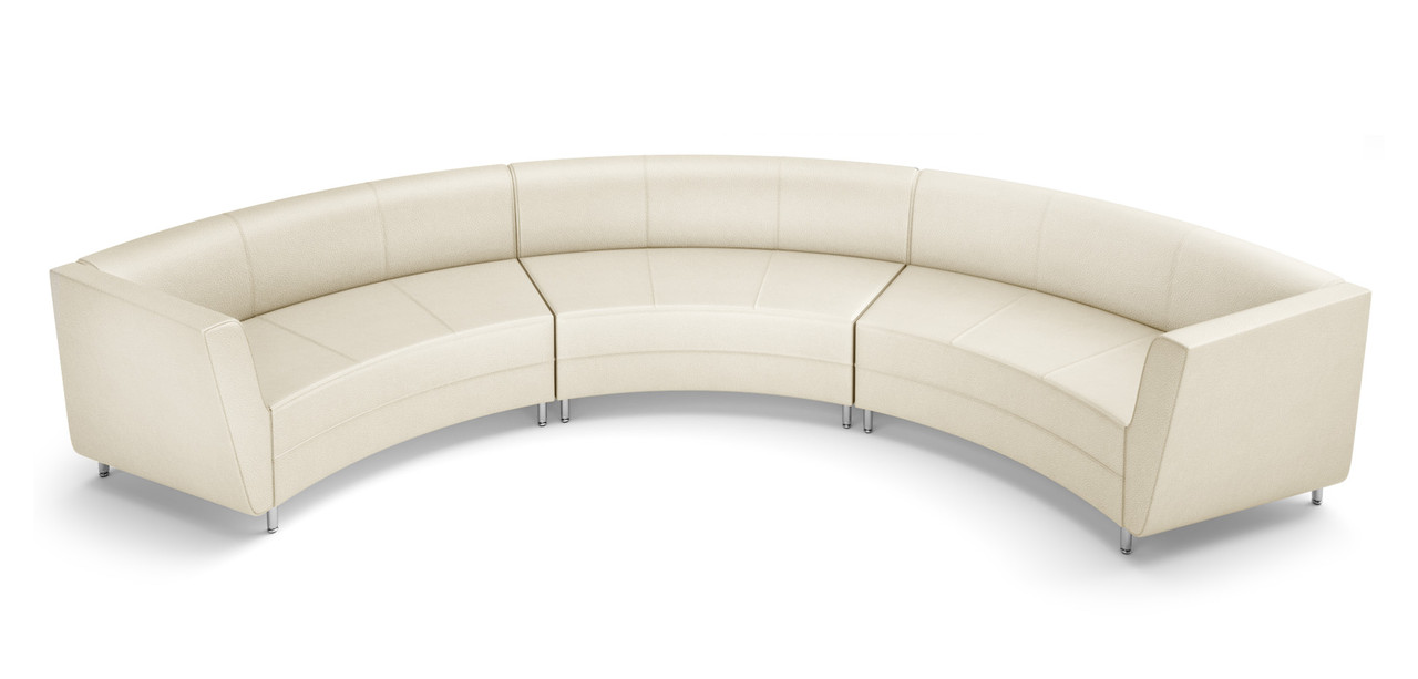 8005 Curved Long Sectional Sofa