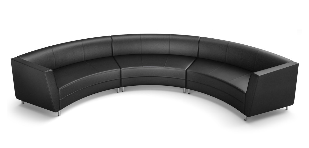 8005 Curved Long Sectional Sofa