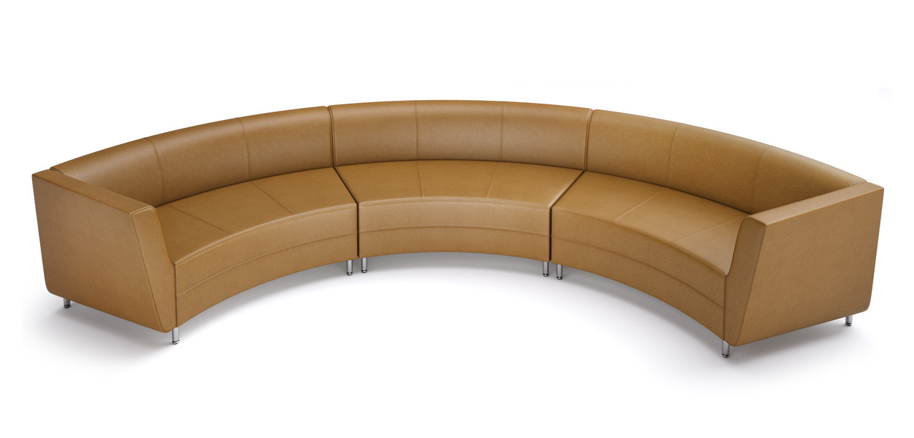 8005 Curved Long Sectional Sofa