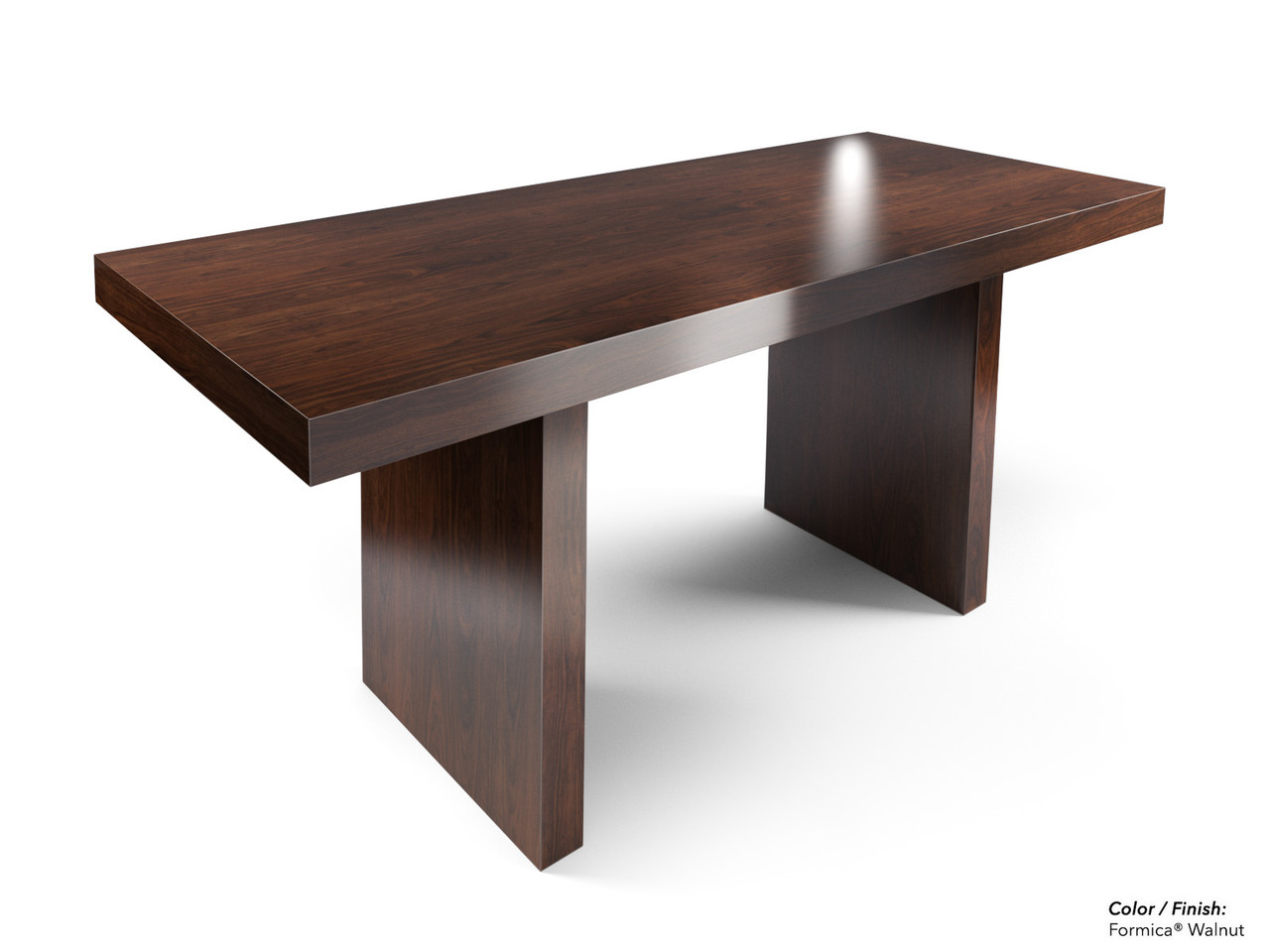 Open Communal Bar Table 8 Feet Long Handcrafted Available In