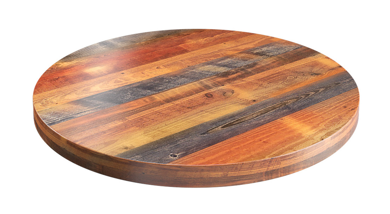 Premium Wood Finish Laminated Table Round Top - 7 Sizes ...