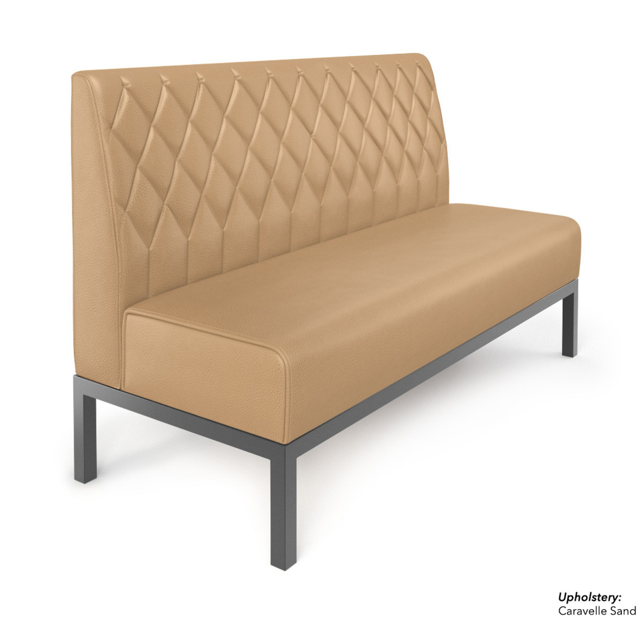 Luxury Diamond Tufted Booth - Made in USA