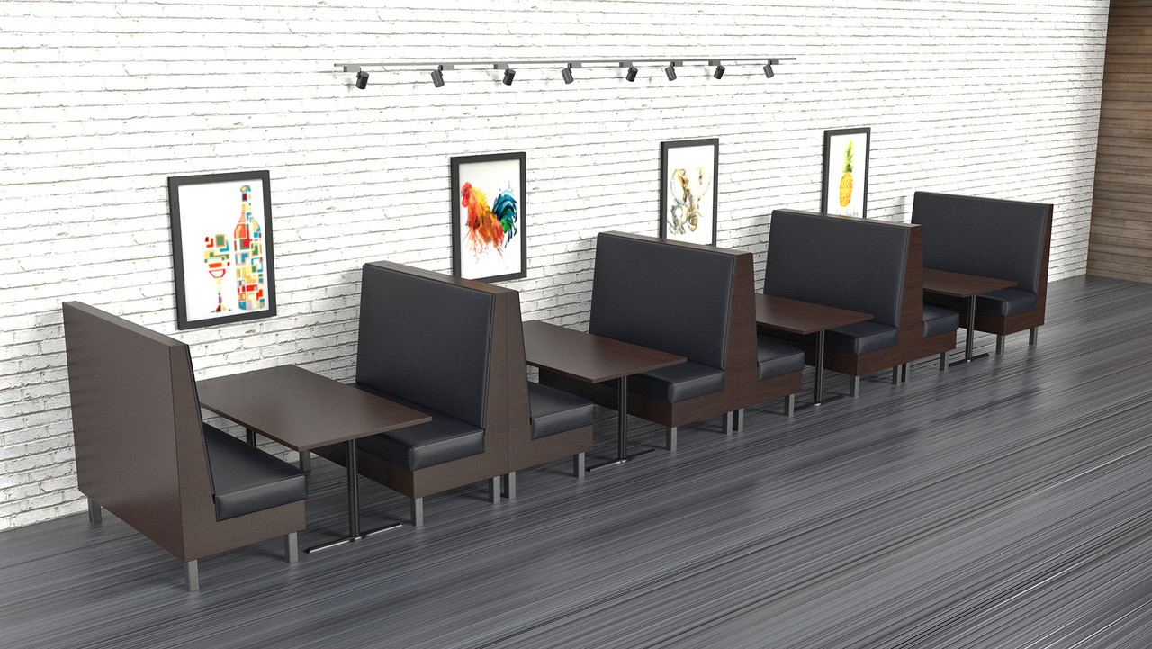 Modern Luxury Booth - Fully Customizable (Made in USA) -  ModernLineFurniture®