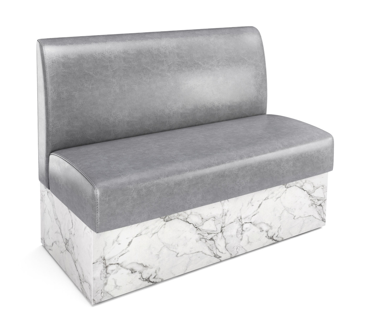 Expo Restaurant Booth - Premium Flat-Back Upholstery - Made in USA