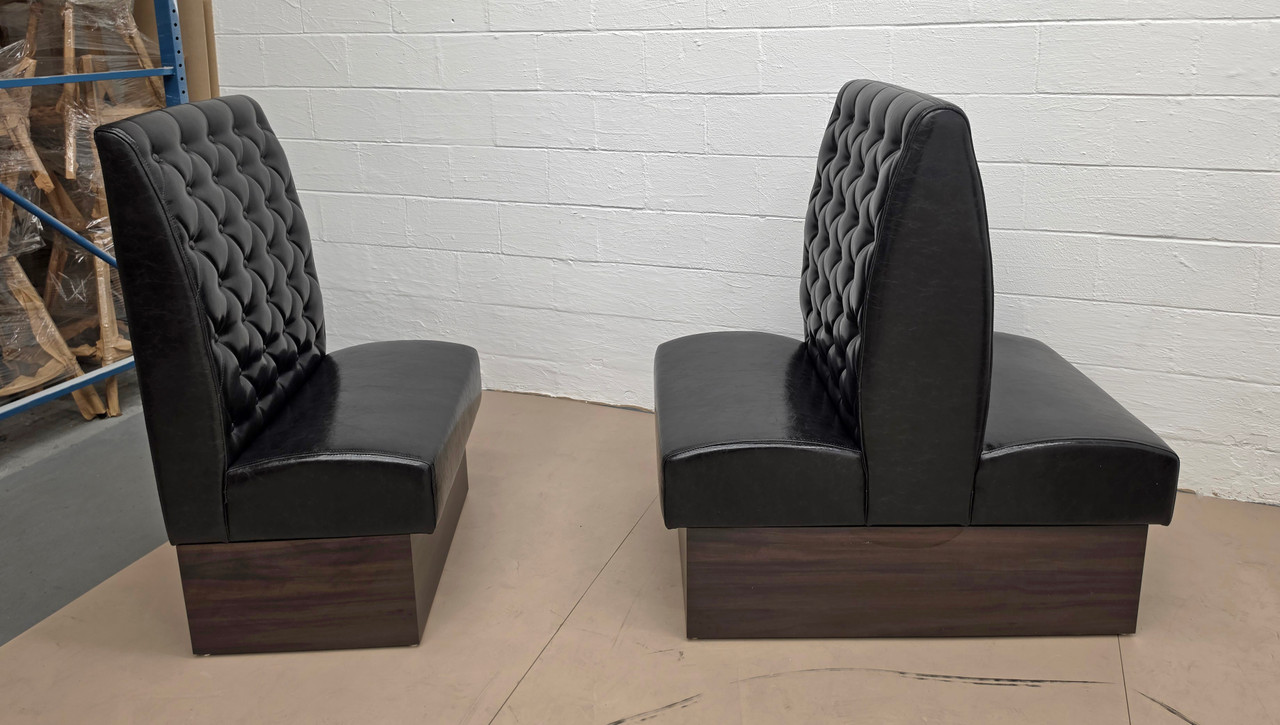 Expo Restaurant Booth - Premium Tufted-Back Upholstery - Made in USA