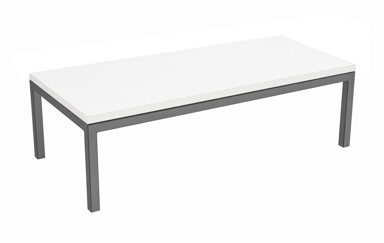 HERMOSA Coffee Table - Gunmetal Frame - Outdoor Furniture - Made in USA