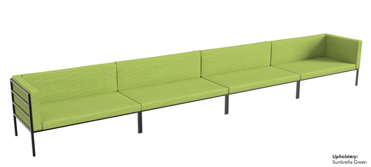 HERMOSA HeavyDuty Outdoor Extra Long Seating Sunbrella Seating