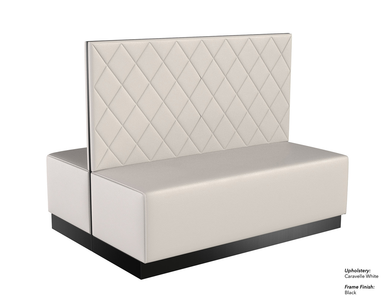 Buy FR Restaurant Booths Series Diamond Tufted Single Back Upholstered Booth  Online - Booths & Benches - Restaurant Furniture - Commercial Seating -  FurnitureRoots Product