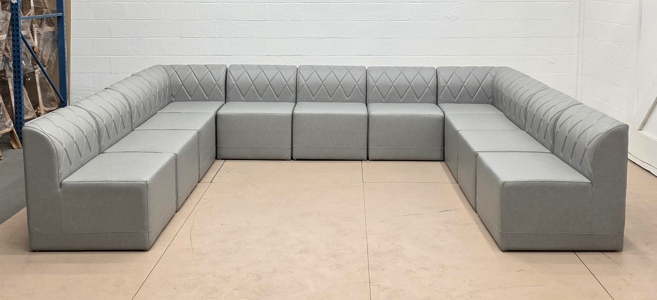 RIVERA Lounge Seating - Diamond Tufted Upholstery - Arrangement G2