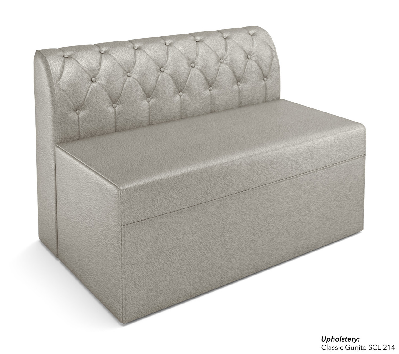 ESCAPE Luxurious Button-Tufted Armless 46" Extension - Made in USA