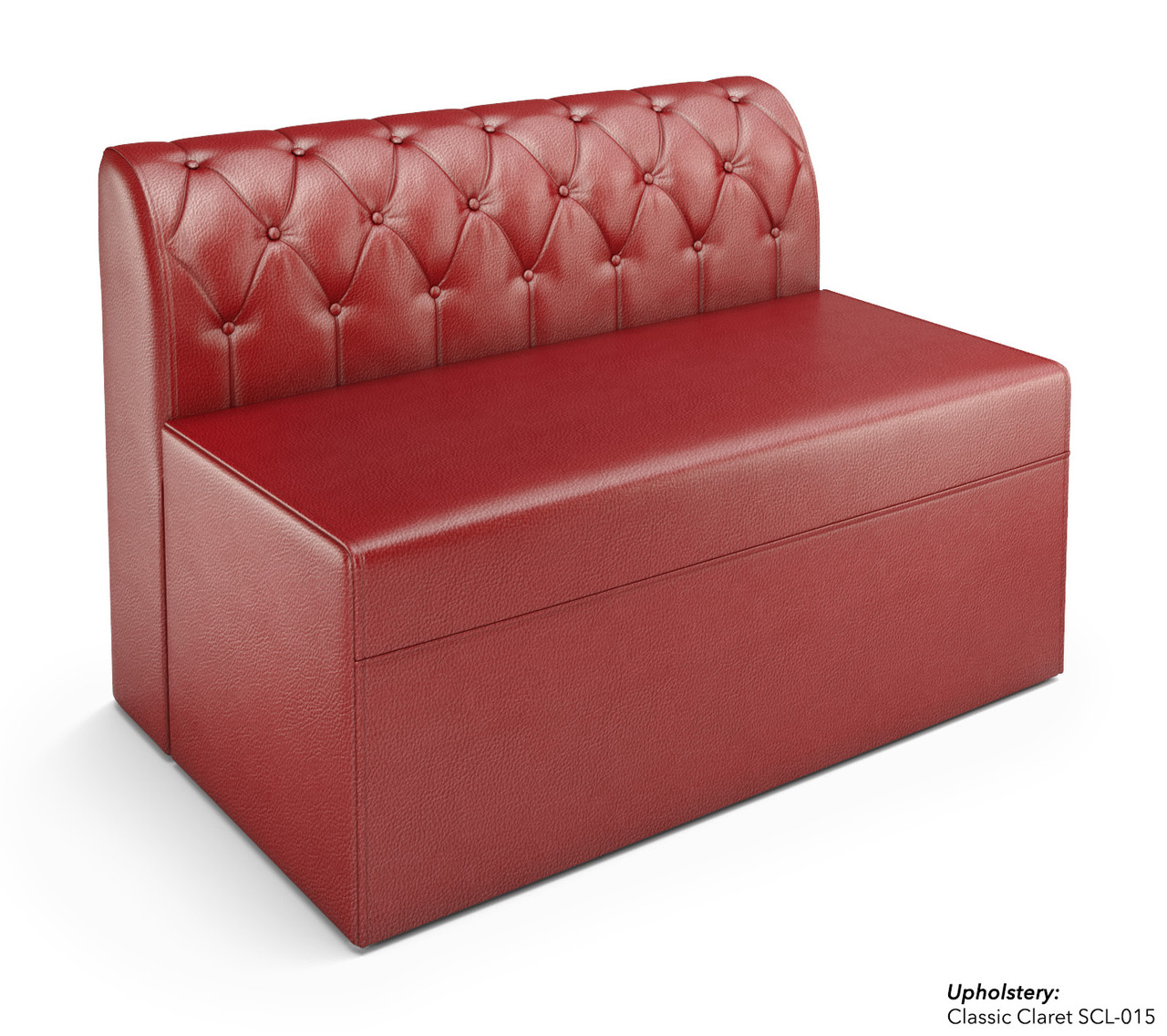 ESCAPE Luxurious Button-Tufted Armless 46" Extension - Made in USA