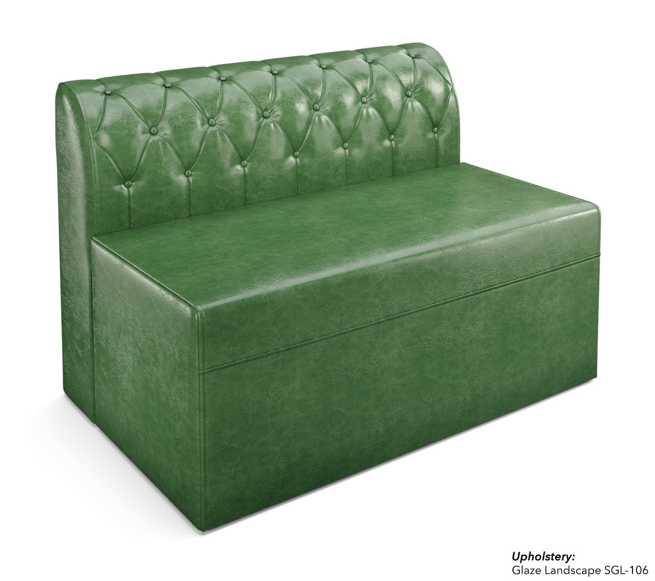 ESCAPE Luxurious Button-Tufted Armless 46" Extension - Made in USA