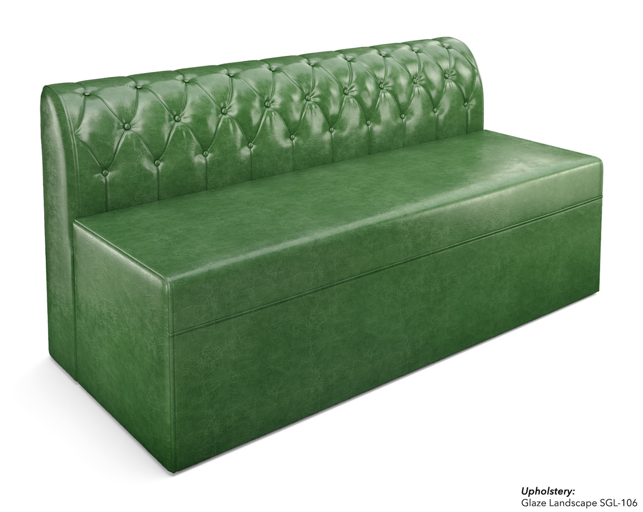 ESCAPE Luxurious Button-Tufted Armless 66" Extension - Made in USA ESCAPE Luxurious Button-Tufted Armless 66" Extension - Made in USA