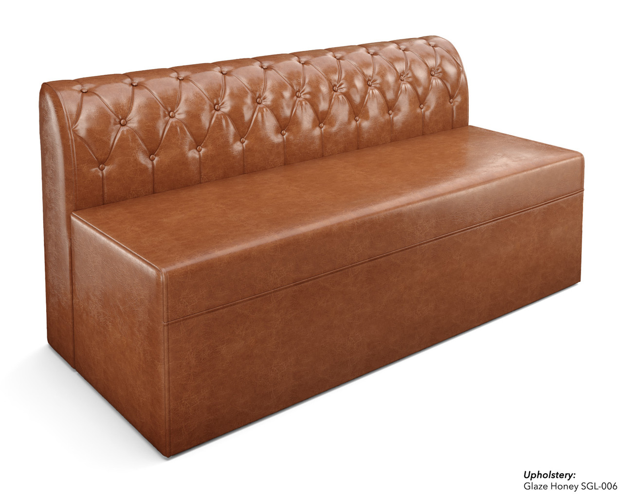 ESCAPE Luxurious Button-Tufted Armless 66" Extension - Made in USA ESCAPE Luxurious Button-Tufted Armless 66" Extension - Made in USA