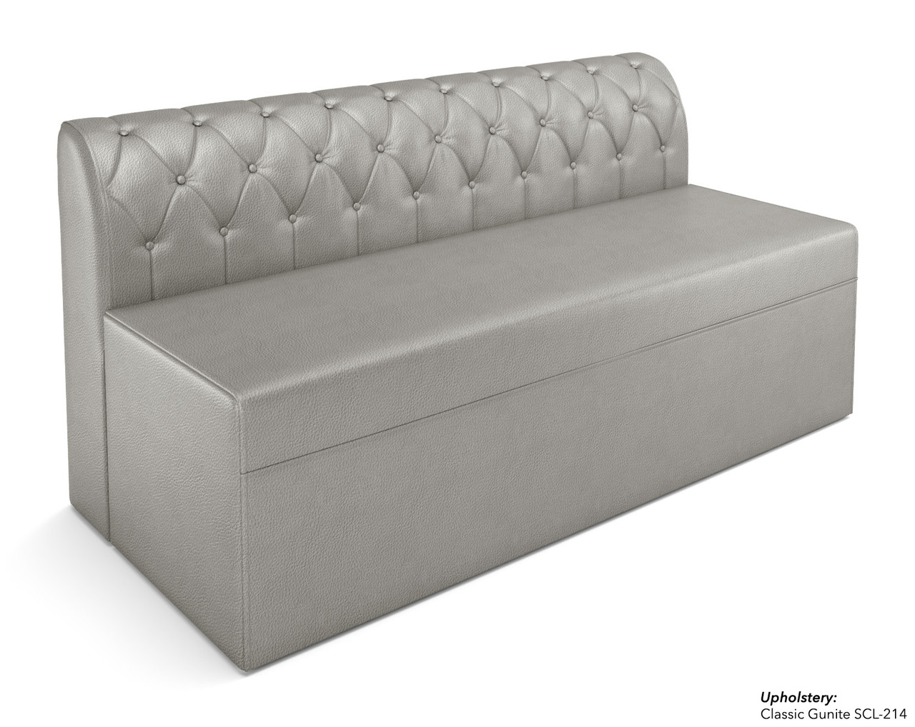 ESCAPE Luxurious Button-Tufted Armless 66" Extension - Made in USA ESCAPE Luxurious Button-Tufted Armless 66" Extension - Made in USA
