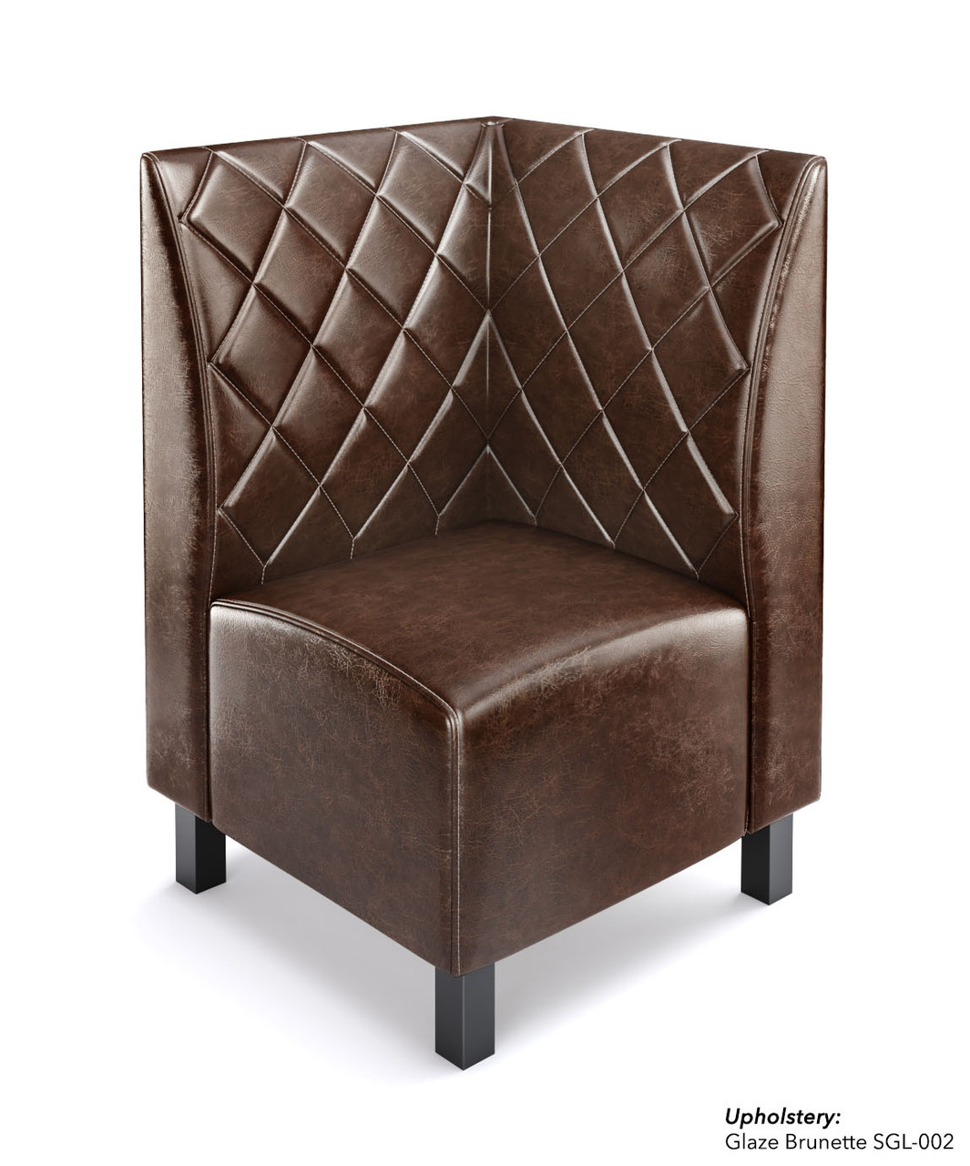 NORWAY - Modern Corner - Made in USA - Diamond Tufted Upholstery NORWAY - Modern Corner - Made in USA - Diamond Tufted Upholstery