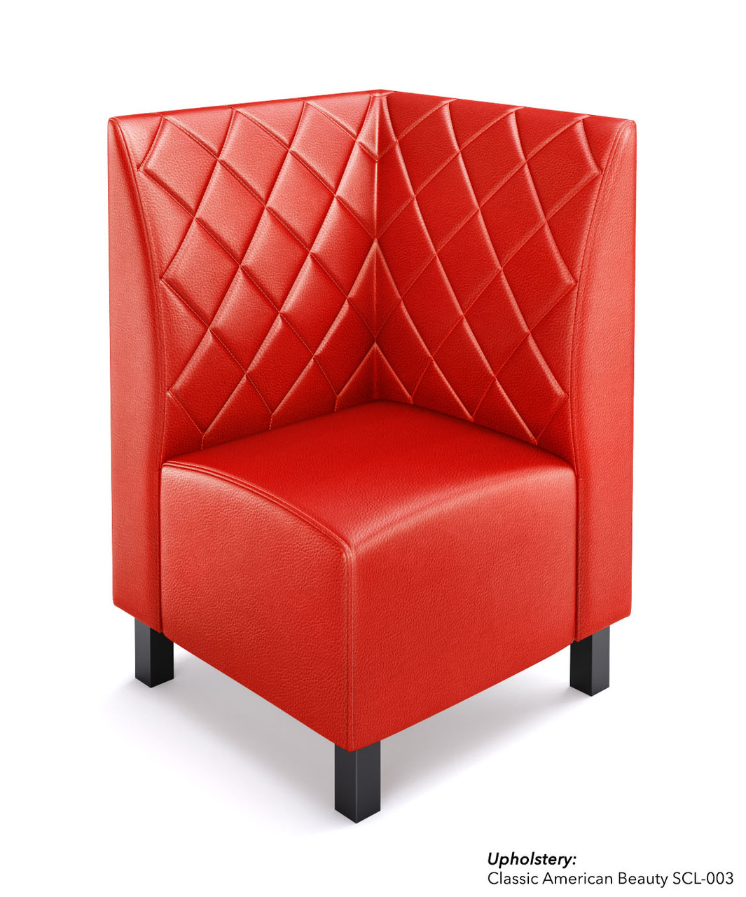 NORWAY - Modern Corner - Made in USA - Diamond Tufted Upholstery NORWAY - Modern Corner - Made in USA - Diamond Tufted Upholstery